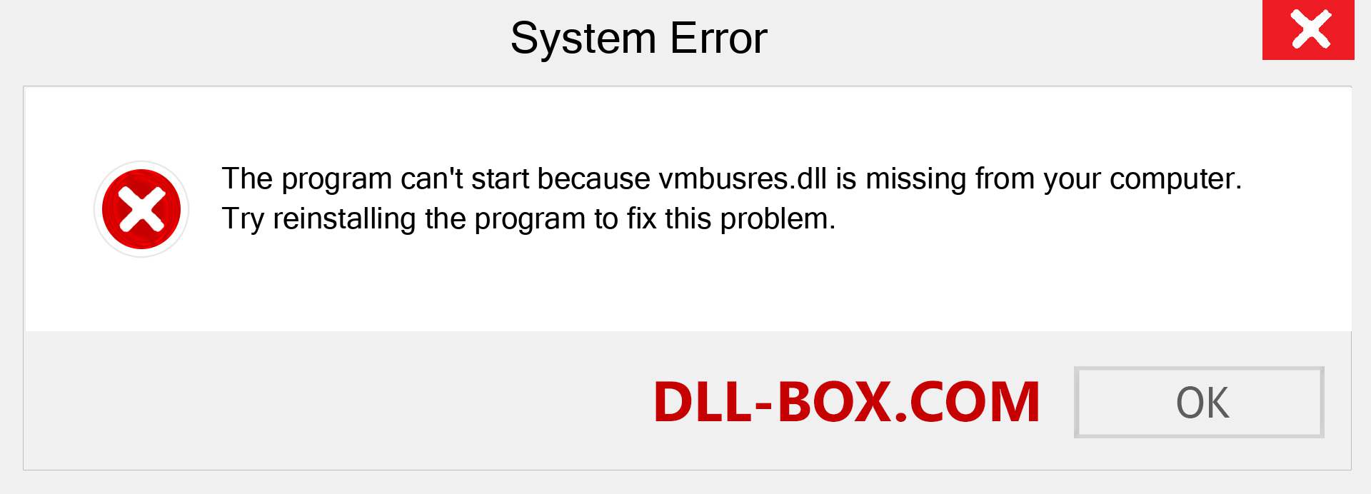  vmbusres.dll file is missing?. Download for Windows 7, 8, 10 - Fix  vmbusres dll Missing Error on Windows, photos, images