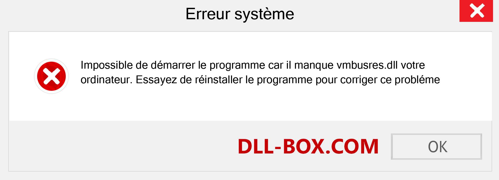 Le fichier vmbusres.dll est manquant ?. Télécharger pour Windows 7, 8, 10 - Correction de l'erreur manquante vmbusres dll sur Windows, photos, images